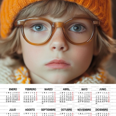 Calendario 2025 20x25